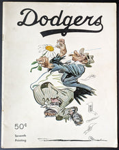 Load image into Gallery viewer, 1951 Brooklyn Dodgers Yearbook MLB Baseball VTG Jackie Robinson Roy Campanella
