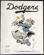 1951 Brooklyn Dodgers Yearbook MLB Baseball VTG Jackie Robinson Roy Campanella