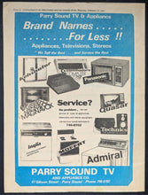 Load image into Gallery viewer, 1984 Parry Sound Newspaper  Bobby Orr Features &amp; Photos NHL Hockey Vintage
