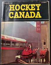 Load image into Gallery viewer, 1963 Hockey Canada Magazine Trail Smoke Eaters World Ice Hockey Championship Vtg
