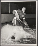 1948 NHL Hockey Detroit Red Wings James Jim Conacher Type 1 Vintage Photo