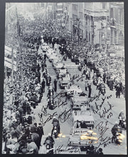 Load image into Gallery viewer, 1967 Toronto Maple Leafs Stanley Cup Championship Parade Photo Vintage JSA LOA
