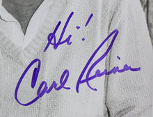 Load image into Gallery viewer, Carl Reiner Signed Autographed B&amp;W Photo Vintage Actor JSA COA Authenticated
