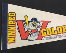 Load image into Gallery viewer, 1994 Winnipeg Goldeyes Baseball Club Northern League Vintage Baseball Pennant
