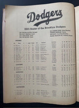 Load image into Gallery viewer, 1955 Golden Stamp Book Of The Brooklyn Dodgers World Series Championship Season
