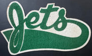 Circa 1960s New York Jets Felt Logo NFL Football Vintage
