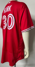 Load image into Gallery viewer, 2021 Alejandro Kirk Toronto Blue Jays Team Issued Worn Red Jersey MLB Nike Holo
