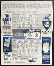 Load image into Gallery viewer, 1958 Yankee Stadium Program Detroit Tigers New York Yankees MLB Vtg
