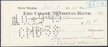 Load image into Gallery viewer, 1945 Tennessee Williams Signed Autographed Vintage Bank Cheque Playwright
