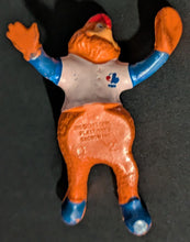 Load image into Gallery viewer, Set Of 4 MLB Montreal Expos Mascot Youppi PVC Figures 1986 Gulf Canada Gas Vtg
