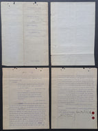 1912 Canadian Businessman Sir Henry M. Pellatt Signed Land Purchase Agreement