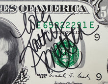 Load image into Gallery viewer, Kathy Mattea Signed Autographed 1994 Novelty $500 Bill Country Bluegrass Vintage
