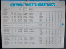 Load image into Gallery viewer, 1977 New York Yankees Vintage MLB Baseball Yearbook Reggie Jackson
