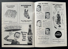 Load image into Gallery viewer, 1963 Boston Garden Program Toronto Maple Leafs Boston Bruins NHL Vintage
