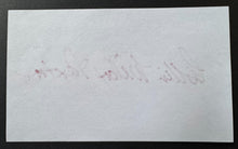 Load image into Gallery viewer, American Film Actress Collin Wilcox Paxton Signed Autographed Sheet
