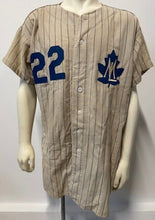 Load image into Gallery viewer, 1955 Toronto Maple Leafs IL Baseball #22 John Hetki Game-Worn Jersey + Pants VTG
