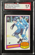 1980-81 Michel Goulet Quebec Nordiques O-Pee-Chee Rookie Card #67 KSA 5.5 EX+