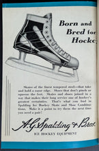 Load image into Gallery viewer, Spalding Athletic Library Official Hockey Guides For NCAA Hockey 1928/29-1938/39
