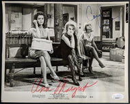 Ann Margaret + Carol Lynley The Pleasure Seekers Autographed Signed Photo JSA