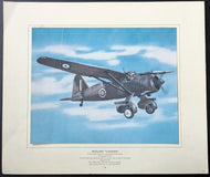 Canada Starch Company FC13 1940s Ship + Airplane 8 1/2