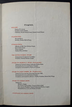 Load image into Gallery viewer, 1967 Gordie Howe Signed Sports Writer Award Dinner Program JSA Hockey NHL
