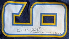 Load image into Gallery viewer, Vaughn Martin San Diego Chargers Autographed Game Worn Jersey Signed NFL
