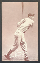 Load image into Gallery viewer, 1939-1946 Lou Boudreau Vintage MLB Baseball Player Salutations Exhibit Card
