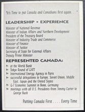 Load image into Gallery viewer, Jean Chretien Autographed Trading Card Signed Canadian Prime Minister Liberal MP
