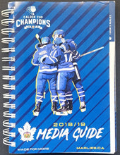 Load image into Gallery viewer, 2018/2019 Toronto Maple Leafs Media Guide NHL Hockey Publication Auston Matthews
