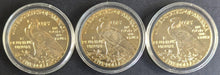 Load image into Gallery viewer, 24k Gold Plated Souvenir 1910 US $5 Gold Indian Half Eagle Coin
