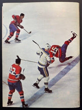 Load image into Gallery viewer, 1969 Stanley Cup Finals Montreal Canadiens St. Louis Blues Yearbook + Program
