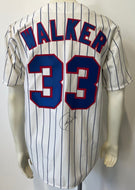 Larry Walker Autographed Ravens Retail Replica Montreal Expos Signed MLB JSA