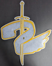 Load image into Gallery viewer, 1971-1974 Cincinnati Swords American Hockey League Logo Patch Reproduction
