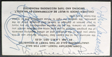 Load image into Gallery viewer, Beatrice Arthur Mike Douglas John Cassavetes Autographed Signed Telethon Ticket
