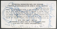 Beatrice Arthur Mike Douglas John Cassavetes Autographed Signed Telethon Ticket