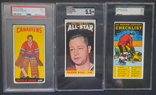 Load image into Gallery viewer, 1964-65 Topps Vintage Hockey Full Card Set Slabbed Graded PSA SGC Beckett
