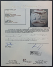 Load image into Gallery viewer, Derek Jeter Autographed Signed Baseball New York Yankees MLB JSA Authenticated
