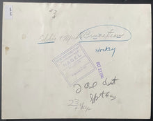 Load image into Gallery viewer, 1940 Eddie + Mud Bruneteau B&amp;W Photo Detroit Red Wings NHL Hockey Vintage
