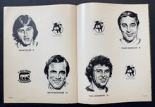 Load image into Gallery viewer, 1975 WHA 3rd Annual All Star Game Program At Edmonton Coliseum World Hockey
