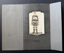 Load image into Gallery viewer, Circa 1937 Bronx Hockey Team Player Photo In Original Photogapher&#39;s Folio Vtg
