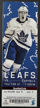 Load image into Gallery viewer, 2019 Unused Toronto Maple Leafs Washington Capitals Ticket Ovechkin Goal 650 NHL
