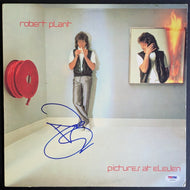 1982 Robert Plant Autographed Pictures At 11 LP Record Signed Grey Flannel LOA