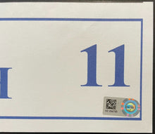 Load image into Gallery viewer, Yu Darvish Texas Rangers Game-Used Cardstock Locker Name Plate MLB Holo
