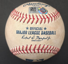 Load image into Gallery viewer, 2024 Toronto Blue Jays Tampa Bay Rays Game Used Baseball MLB Holo
