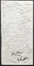 Load image into Gallery viewer, Autographed Signed Sheet NHL Hockey Players JSA Mikita Bower Richard Howe Hull
