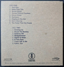 Load image into Gallery viewer, 2003 Peter Gabriel Signed Autographed Double CD Sleeve Cover JSA Live Dallas LOA
