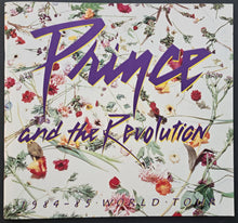 Load image into Gallery viewer, 1984-1985 Prince and the Revolution Purple Rain World Tour Concert Program VTG
