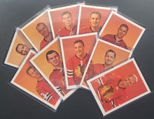 Load image into Gallery viewer, 1964/1965 Chex Cereal Series 2 Photos x10 Chicago Blackhawks Team Set Bobby Hull
