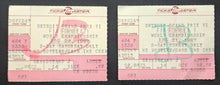 Load image into Gallery viewer, 1987 Formula 1 F1 Auto Racing Detroit Grand Prix Vintage Used Ticket Stubs
