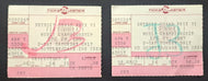 1987 Formula 1 F1 Auto Racing Detroit Grand Prix Vintage Used Ticket Stubs